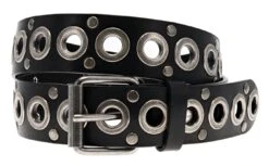 Vanzetti V4649-790 Schwarz Ledergürtel