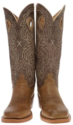 1789 BUCKAROO Herren Braun Westernreitstiefel -Verkaufsgeschäft Bootspire 335204 3