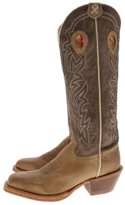 1789 BUCKAROO Herren Braun Westernreitstiefel -Verkaufsgeschäft Bootspire 335204 7