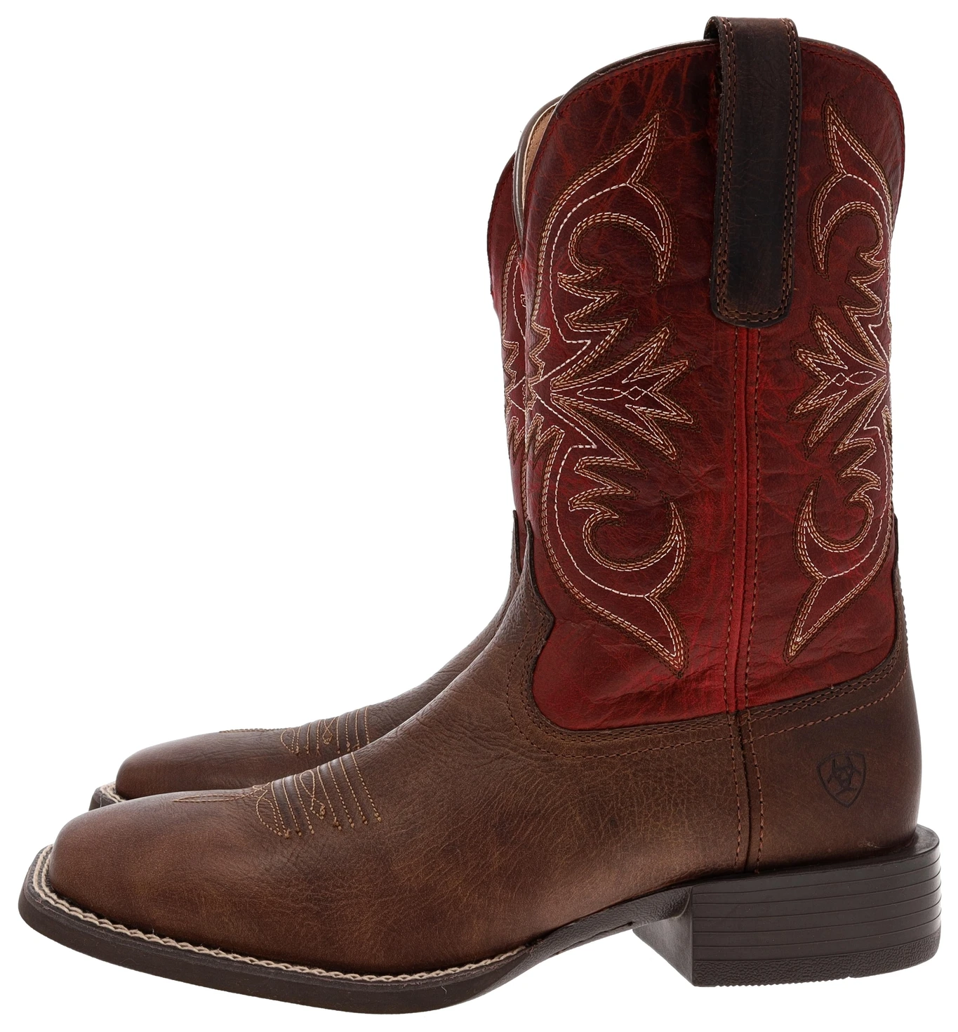 Ariat SPORT PARDNER Herren Braun Westernreitstiefel 7 Ariat SPORT PARDNER Herren Braun Westernreitstiefel – Bild 7