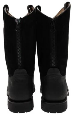 SPURS Herren Schwarz Westernreitstiefel - Reißverschluss -Verkaufsgeschäft Bootspire 335299 4