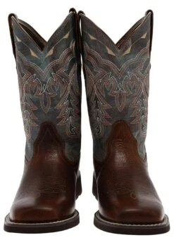 Ariat DELILAH Damen Braun Westernreitstiefel -Verkaufsgeschäft Bootspire 335585 3