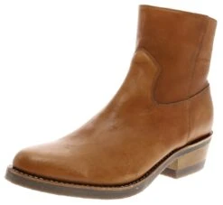 4984 LAZO Braun Westernstiefelette