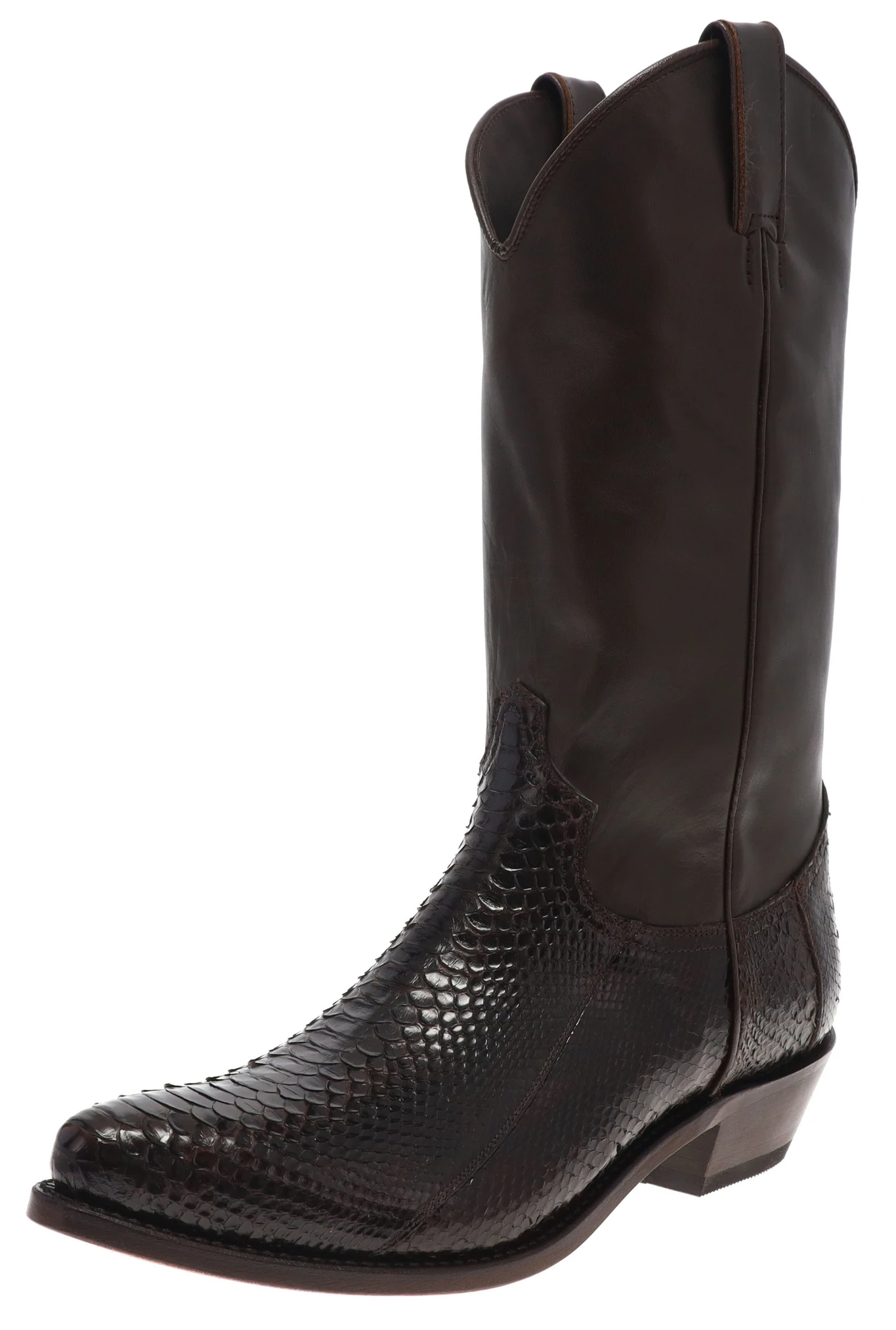 PACO Herren Braun Westernstiefel - Python 1 PACO Herren Braun Westernstiefel - Python