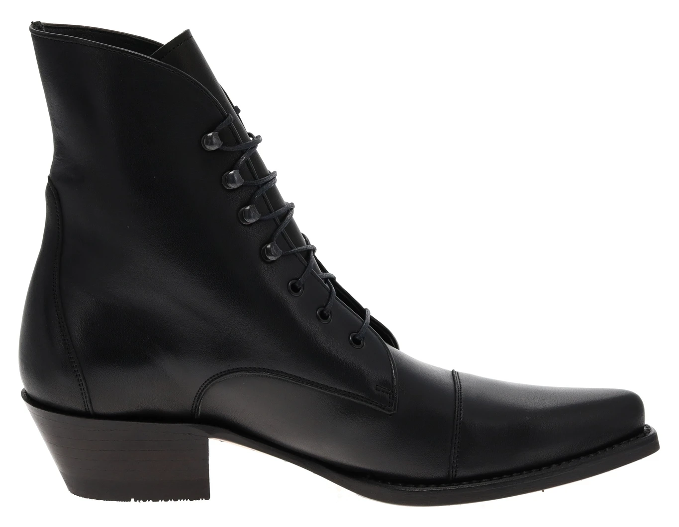 TERESA Damen Schwarz Schnürstiefelette 6 TERESA Damen Schwarz Schnürstiefelette – Bild 6