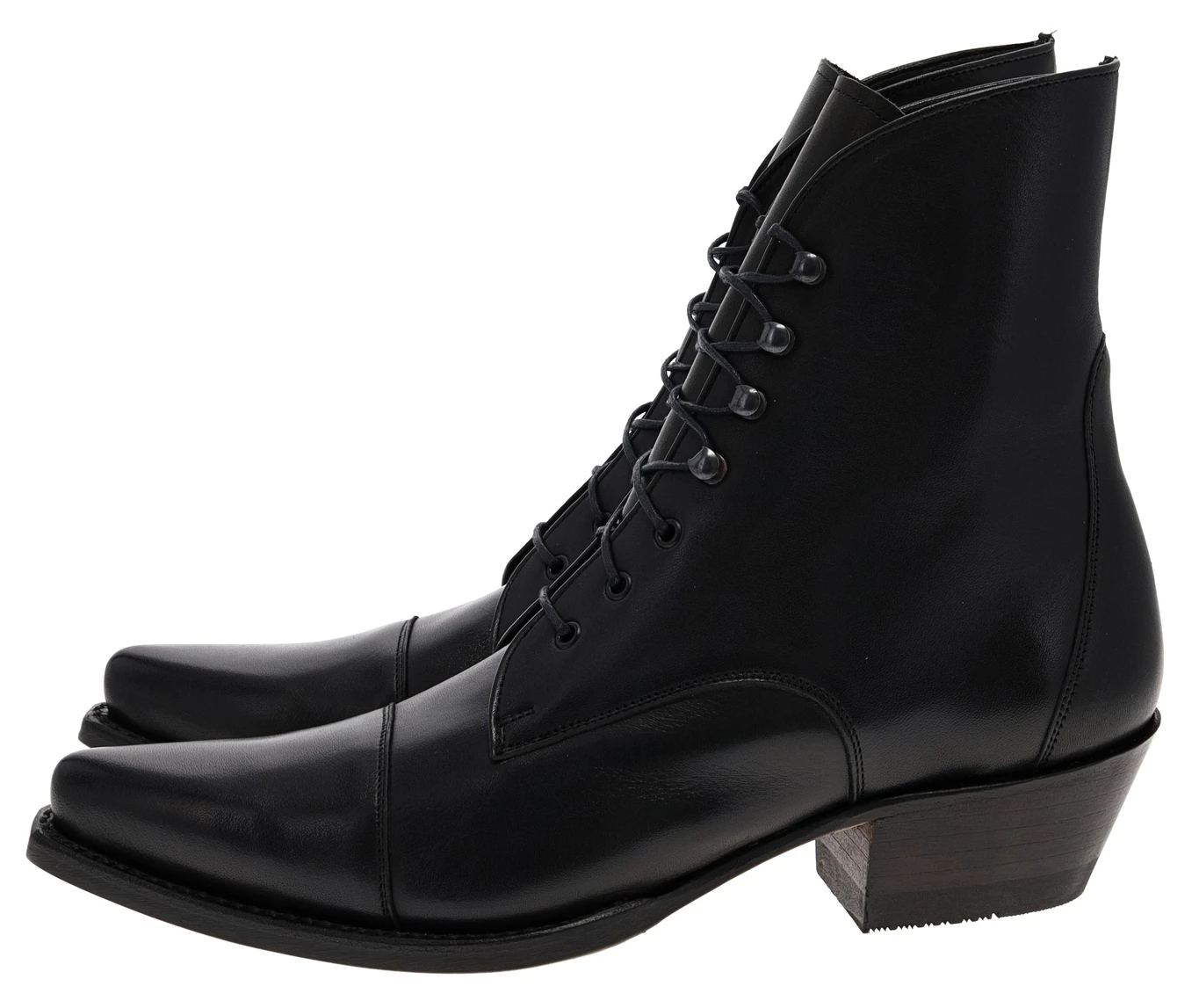 TERESA Damen Schwarz Schnürstiefelette 7 TERESA Damen Schwarz Schnürstiefelette – Bild 7