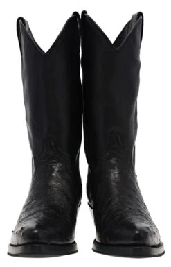 PACO Herren Schwarz Westernstiefel - Avestruz -Verkaufsgeschäft Bootspire 335766 3