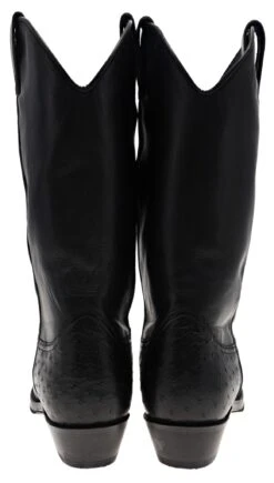 PACO Herren Schwarz Westernstiefel - Avestruz -Verkaufsgeschäft Bootspire 335766 4