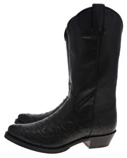 PACO Herren Schwarz Westernstiefel - Avestruz -Verkaufsgeschäft Bootspire 335766 7