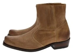 ALVARO GOMA Beige Westernstiefelette - Gummisohle -Verkaufsgeschäft Bootspire 335953 7