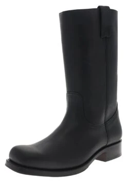 LOU Unisex Schwarz Lederstiefel