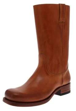 LOU Lederstiefel Braun