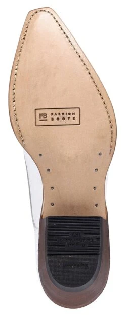 CARMEN Damen Weiß Westernstiefelette 16 CARMEN Damen Weiß Westernstiefelette -Verkaufsgeschäft Bootspire 336066 10