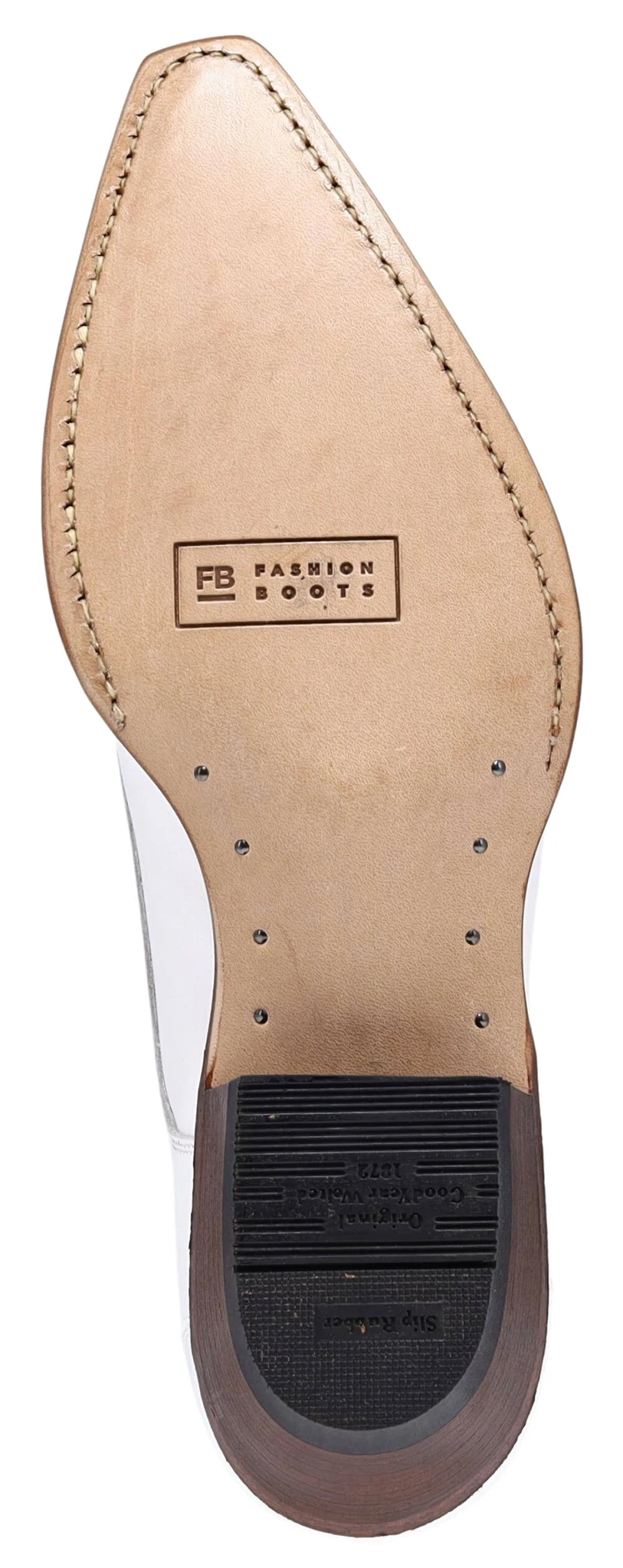 CARMEN Damen Weiß Westernstiefelette 8 CARMEN Damen Weiß Westernstiefelette – Bild 8