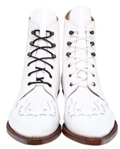 CARMEN Damen Weiß Westernstiefelette 11 CARMEN Damen Weiß Westernstiefelette -Verkaufsgeschäft Bootspire 336066 3