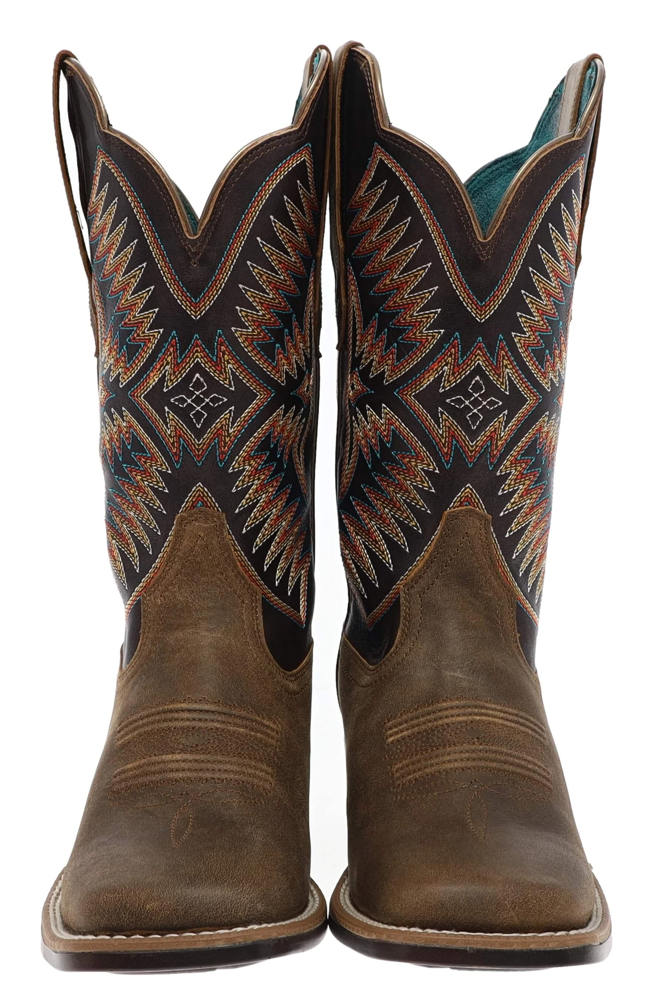 Ariat ODESSA STRETCHFIT Damen Westernreitstiefel Braun 3 Ariat ODESSA STRETCHFIT Damen Westernreitstiefel Braun – Bild 3