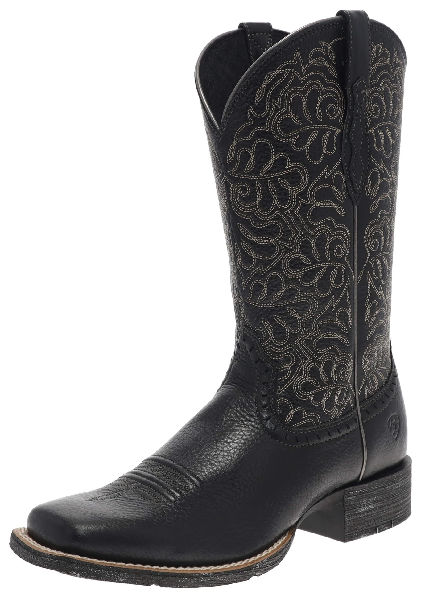 Ariat ROUND UP REMUDA Damen Schwarz Westernreitstiefel 1 Ariat ROUND UP REMUDA Damen Schwarz Westernreitstiefel