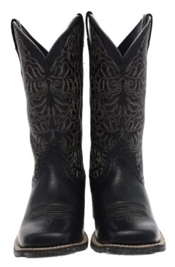 Ariat ROUND UP REMUDA Damen Schwarz Westernreitstiefel 11 Ariat ROUND UP REMUDA Damen Schwarz Westernreitstiefel -Verkaufsgeschäft Bootspire 336079 3