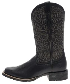 Ariat ROUND UP REMUDA Damen Schwarz Westernreitstiefel 13 Ariat ROUND UP REMUDA Damen Schwarz Westernreitstiefel -Verkaufsgeschäft Bootspire 336079 5