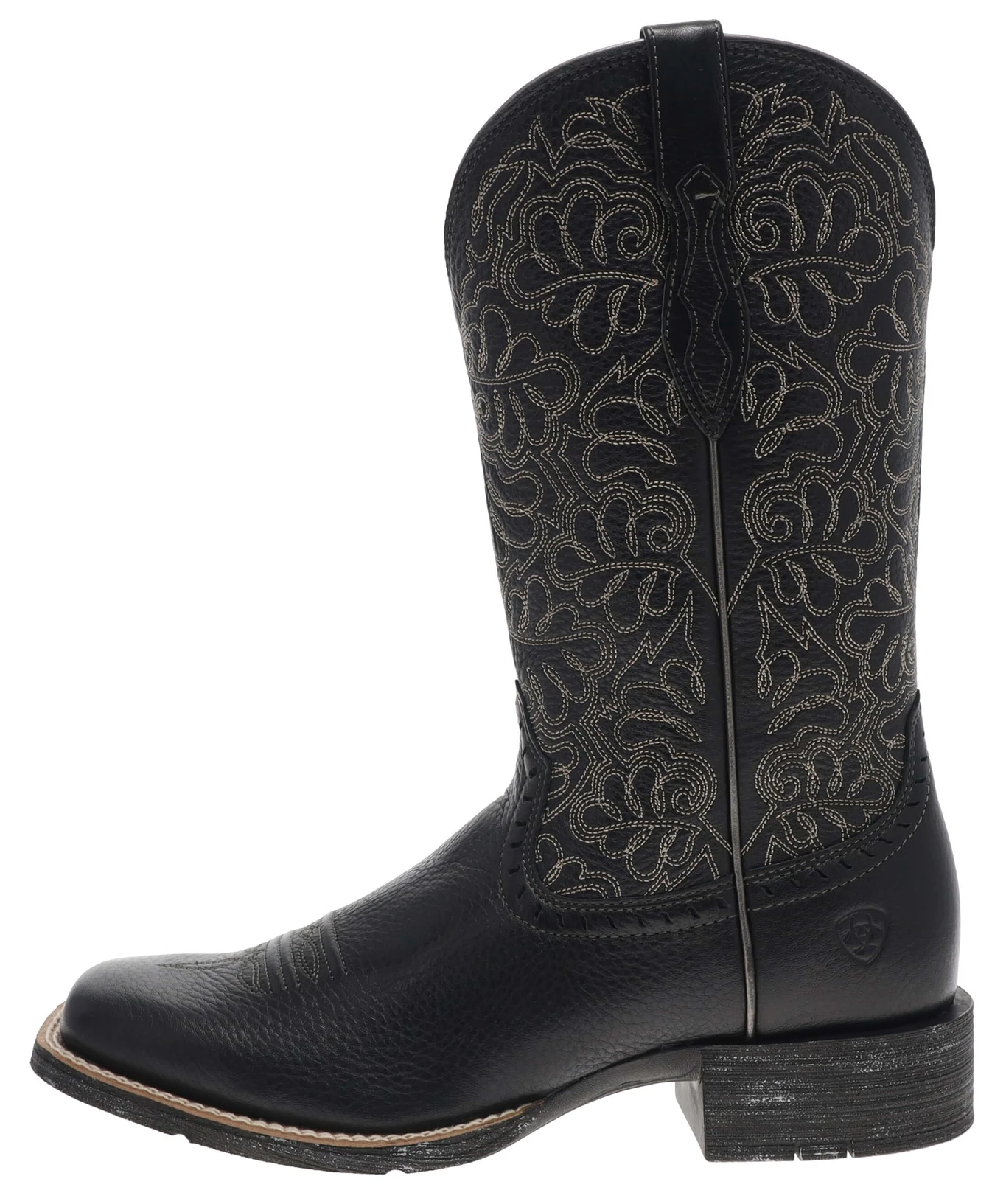 Ariat ROUND UP REMUDA Damen Schwarz Westernreitstiefel 5 Ariat ROUND UP REMUDA Damen Schwarz Westernreitstiefel – Bild 5