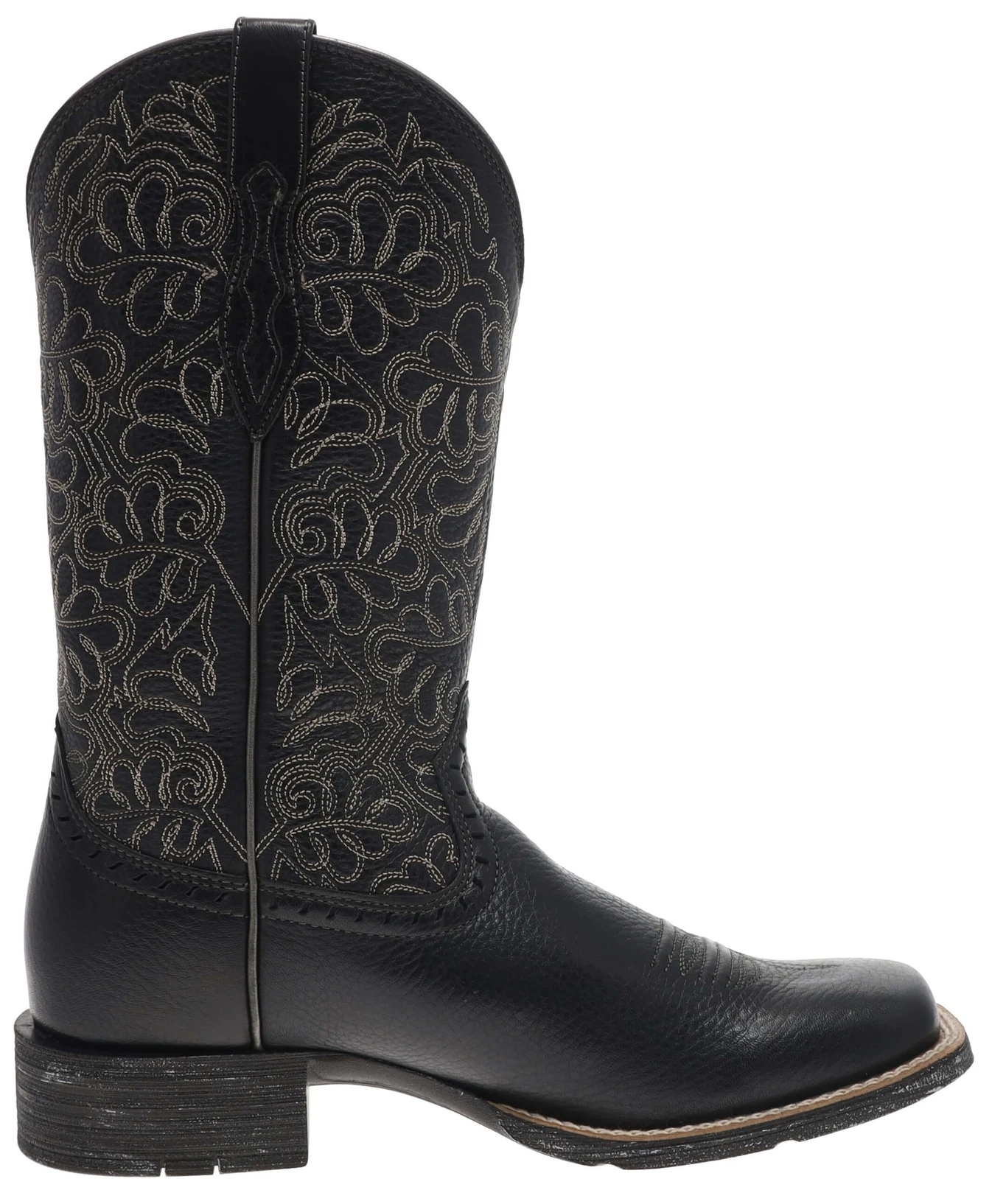 Ariat ROUND UP REMUDA Damen Schwarz Westernreitstiefel 6 Ariat ROUND UP REMUDA Damen Schwarz Westernreitstiefel – Bild 6