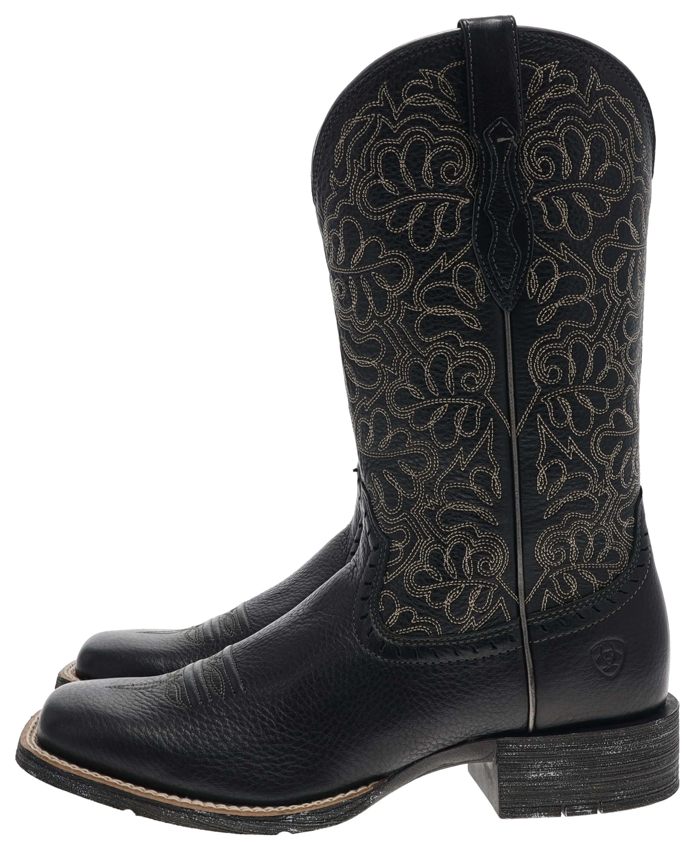 Ariat ROUND UP REMUDA Damen Schwarz Westernreitstiefel 7 Ariat ROUND UP REMUDA Damen Schwarz Westernreitstiefel – Bild 7