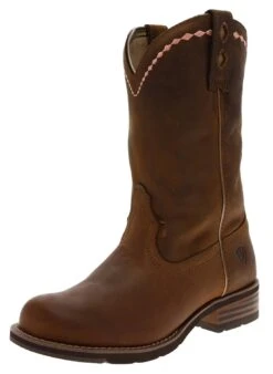 Ariat UNBRIDLED ROPER Damen Braun Westernreitstiefel