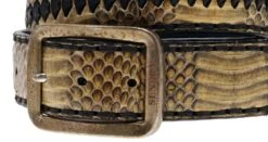 1018 Exotic Beige Ledergürtel - Cobra 9 1018 Exotic Beige Ledergürtel - Cobra -Verkaufsgeschäft Bootspire 44462 105