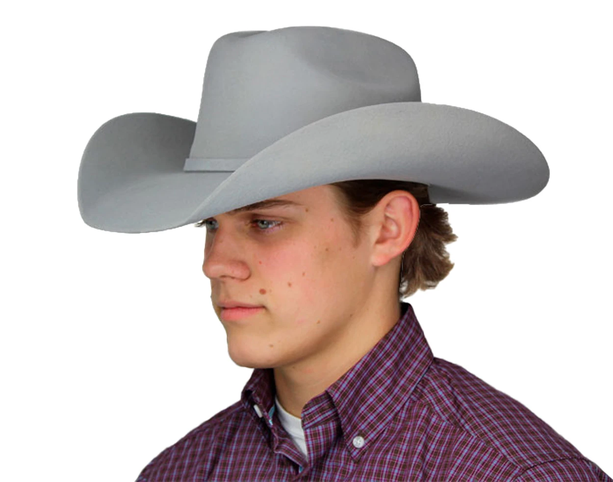 MAVERICK 1 Grau Cowboyhut 3 MAVERICK 1 Grau Cowboyhut – Bild 3