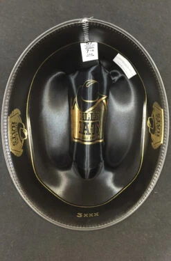 MON 2 3X Cowboyhut Schwarz -Verkaufsgeschäft Bootspire MON 2 BK RESIZED