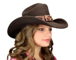 RANCHER Cowboyhut Braun -Verkaufsgeschäft Bootspire Rancher 1