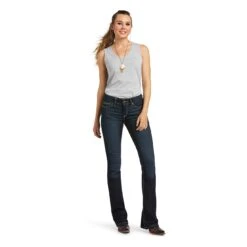 Ariat R.E.A.L CONTESSA Perfect Rise Damenjeans -Verkaufsgeschäft Bootspire S22 WMS WEST 10040800 full